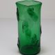 Large Green Glass Vase Vetro Verde from Empoli, Italy, 1960s