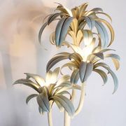 Lampadaire palmier Hollywood Regency 1970
