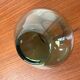 Mid-century German minimalist glass vase Rauchtopas, 1960s