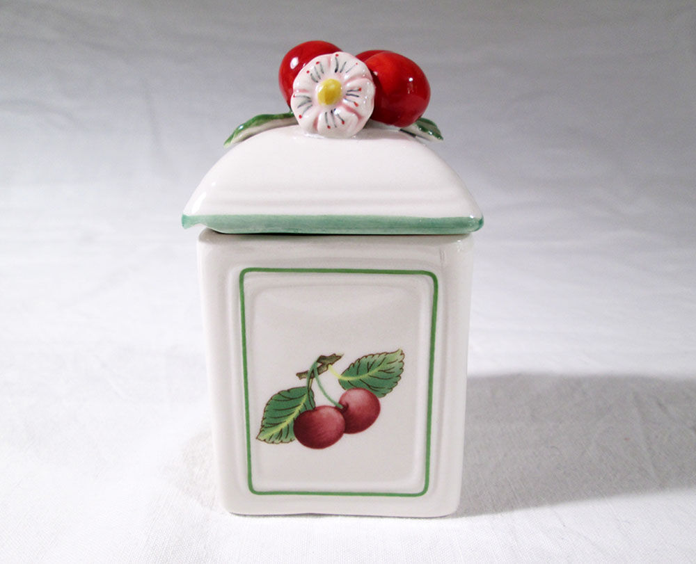 Villeroy and Boch jam jars