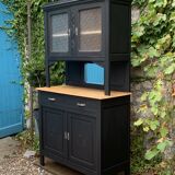 Parisian art deco buffet in solid walnut 1930