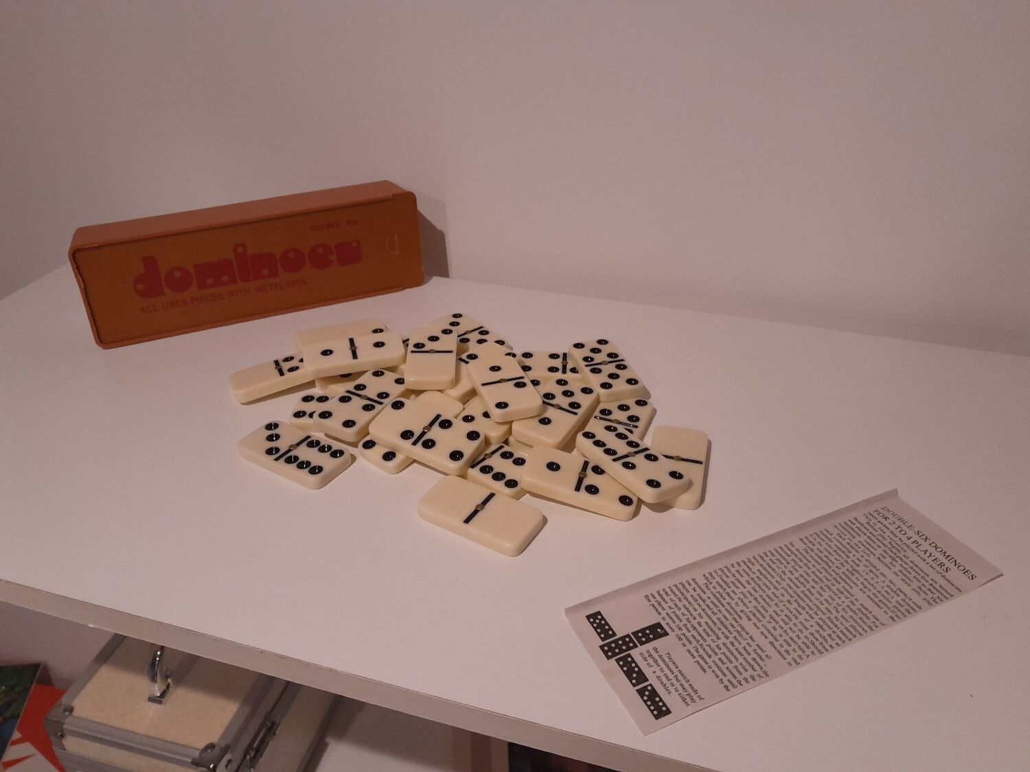 Old vintage Domino game