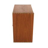 Console murale en teck, Nils Jonsson pour Troeds, Bjärnum, Suède, 1960