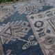Vintage Turkish Oushak rug 150x275 cm