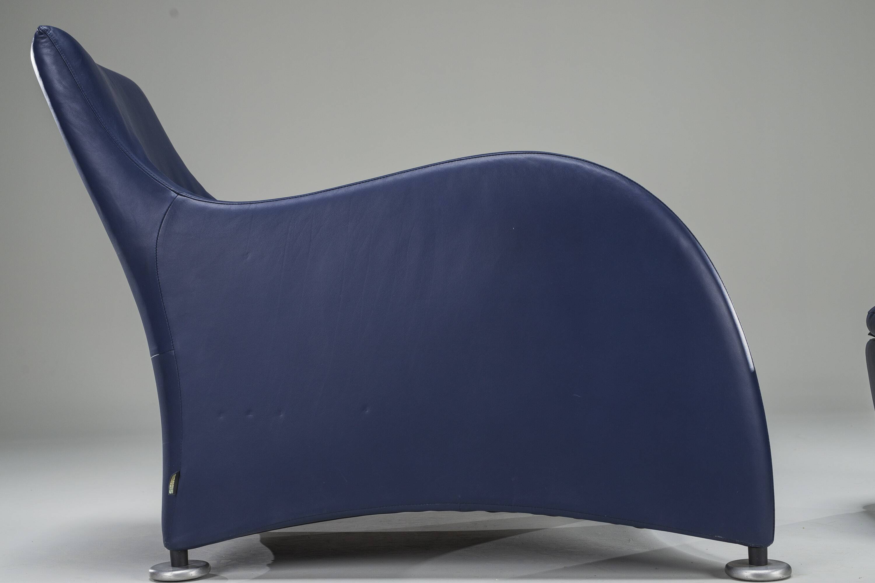 Set of Loge Lounge Chair & Ottoman by Gerard Van Den Berg for Montis, 1990s