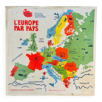 Puzzle des pays d’Europe