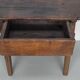 Antique Spanish Rustic Chestnut Side Table/Console, 18th Century
