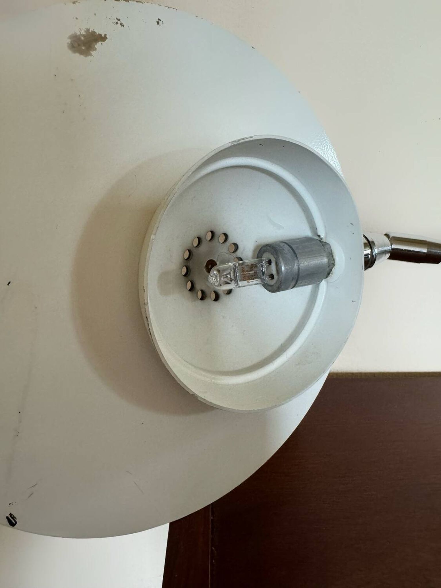 Grande lampe de bureau Aluminor années 70