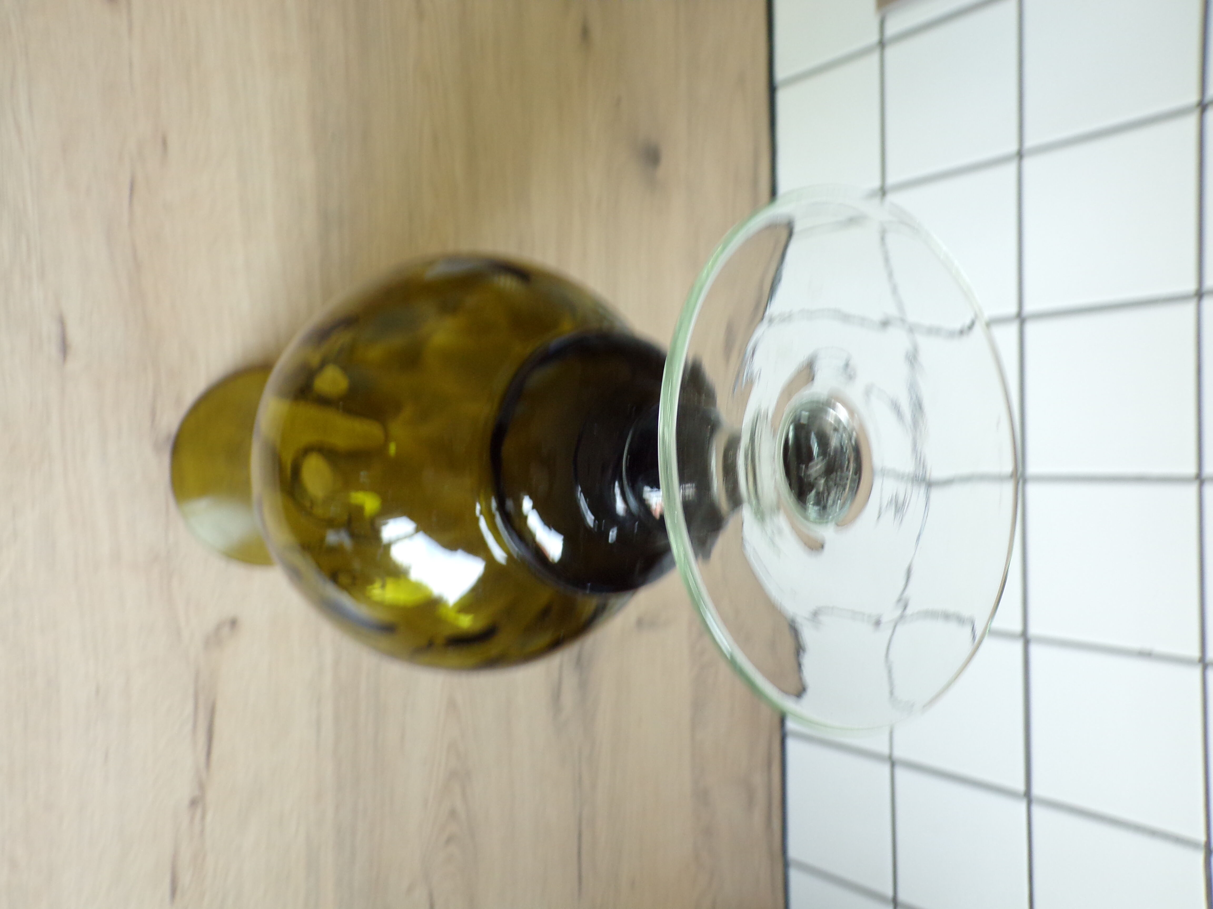 Glass vase D'Empoli Vert