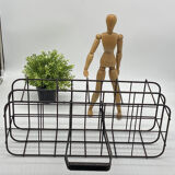 Old metal bottle rack