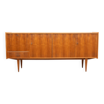 1960s walnut sideboard with bar compartment