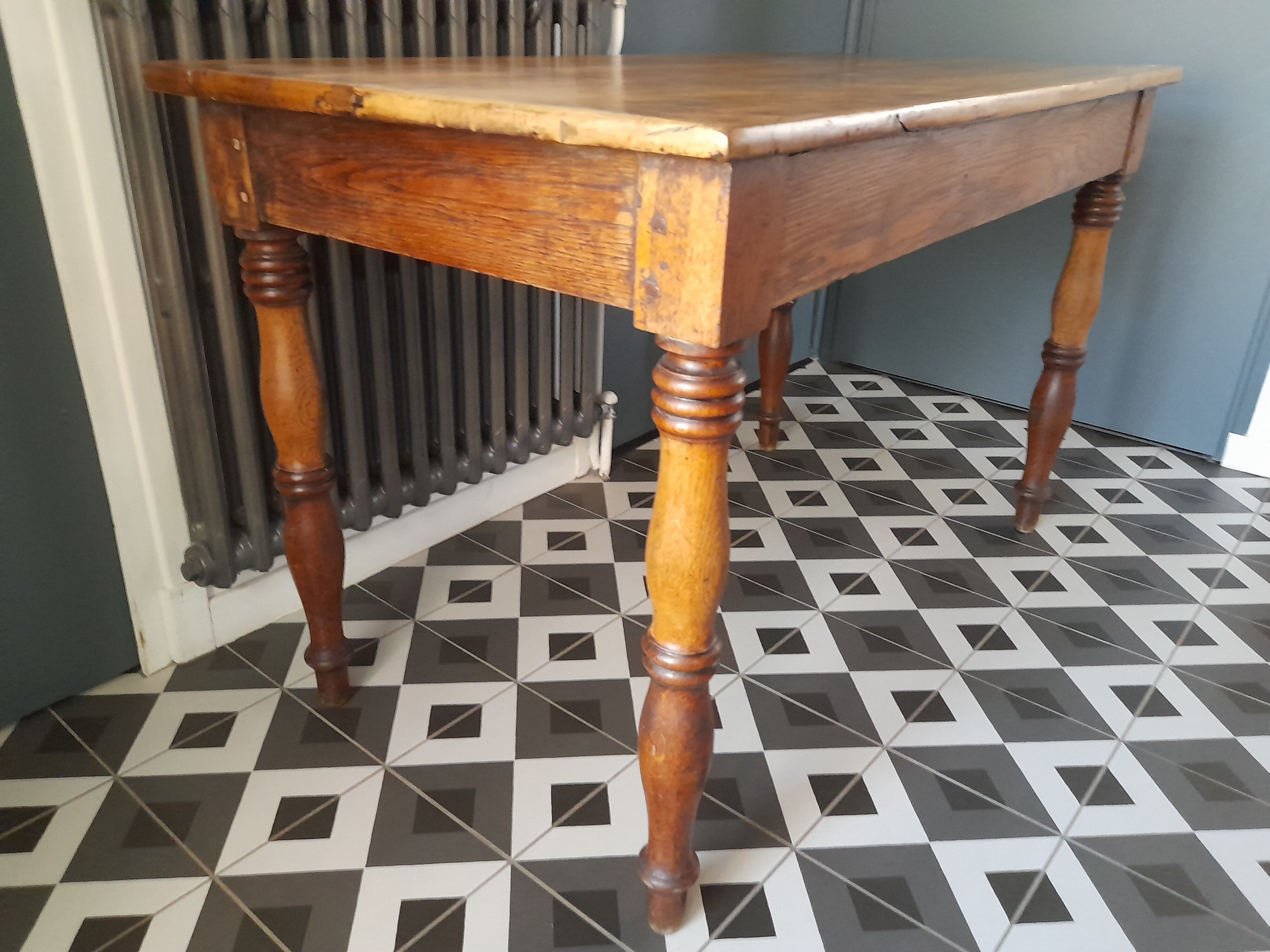 Old farmhouse table