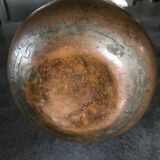 Amphore copper and ironwork of art signature Jean Goardère