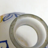 Art Deco vase in primary colors