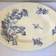 Longwy Iron Earth serving dish botanical collection