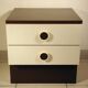 Table de chevet design années 70