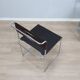 Ensemble de 4 chaises Giovanni Carini "Libellula" pour Planula, Italie, années 1970.