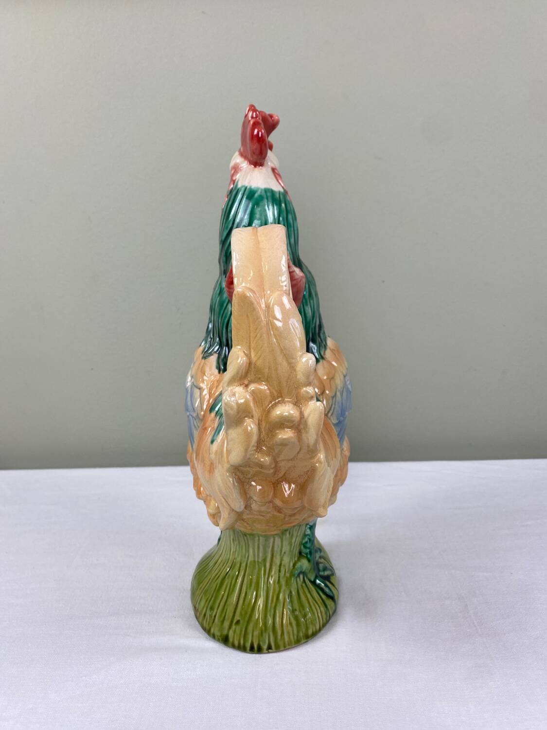 Pichet barbotine Coq