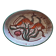 Large dish in the style of Vallauris