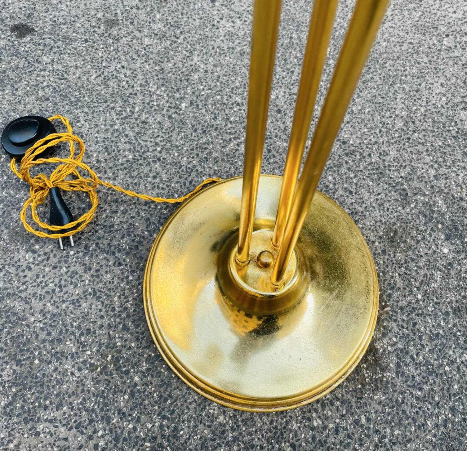 Lampada da terra vintage, anni '60