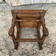 Vintage Solid Oak Lorraine Child's Chair