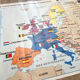Vintage school map the construction of the european union eduscope