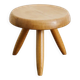 Tabouret tripode en en bois "Berger" de Charlotte Perriand, années 1960