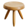 Tabouret tripode en en bois "Berger" de Charlotte Perriand, années 1960