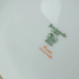 Porcelain vase hutschenreuther 1950s handpainted motif mediterranean city