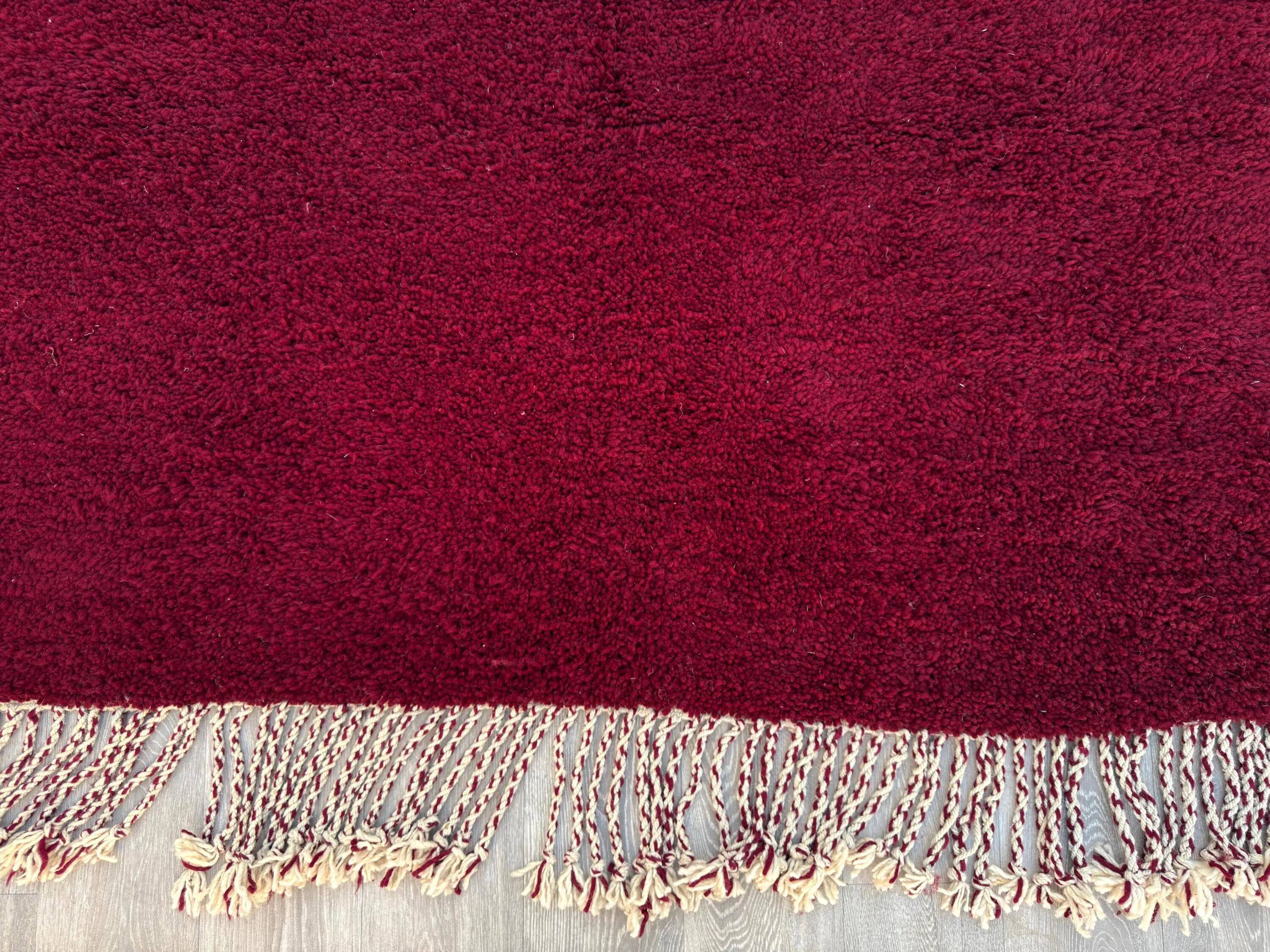 Moroccan handmade wool rug 2.5 x 1.5 m