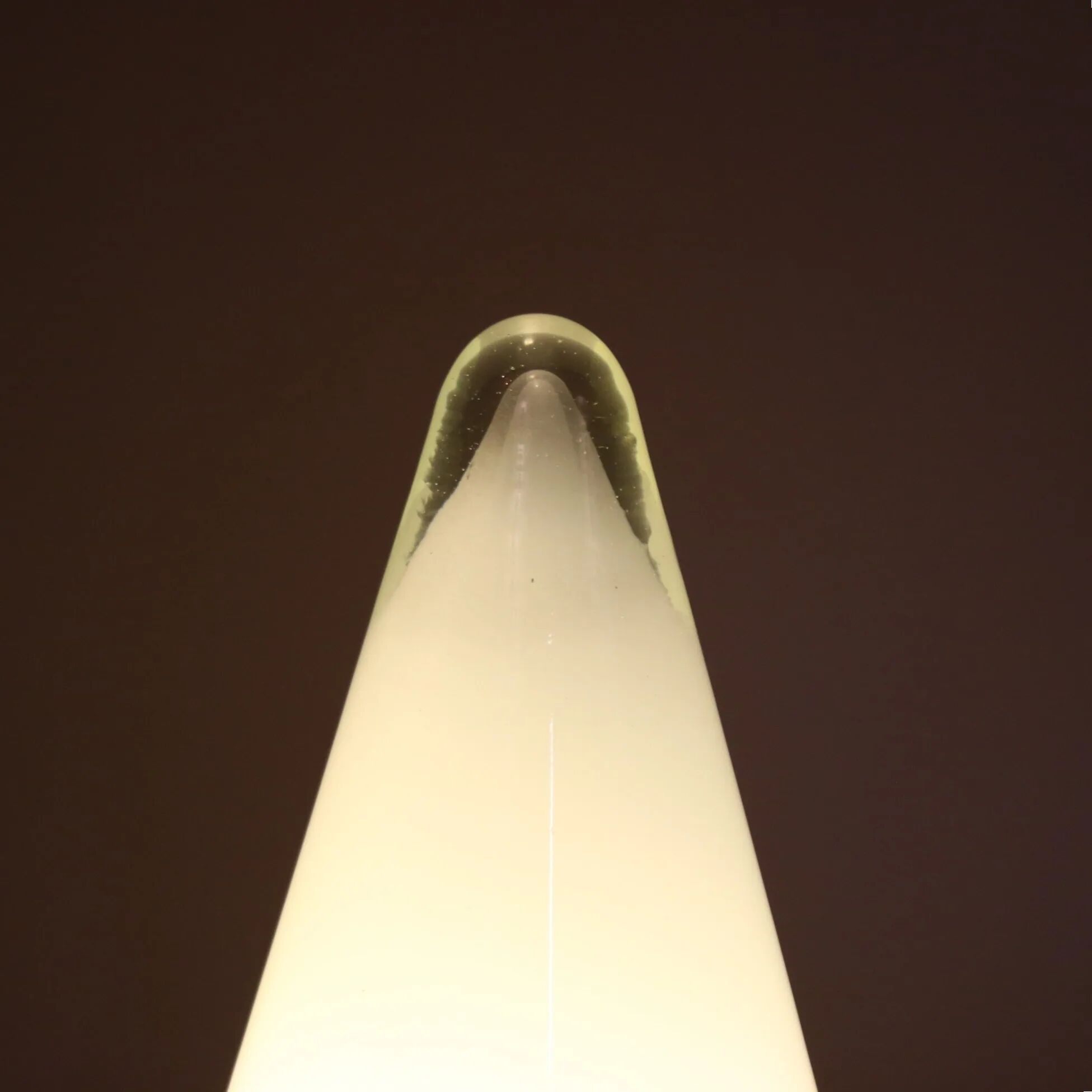 1990s glass "TeePee" lamp by SCE, France