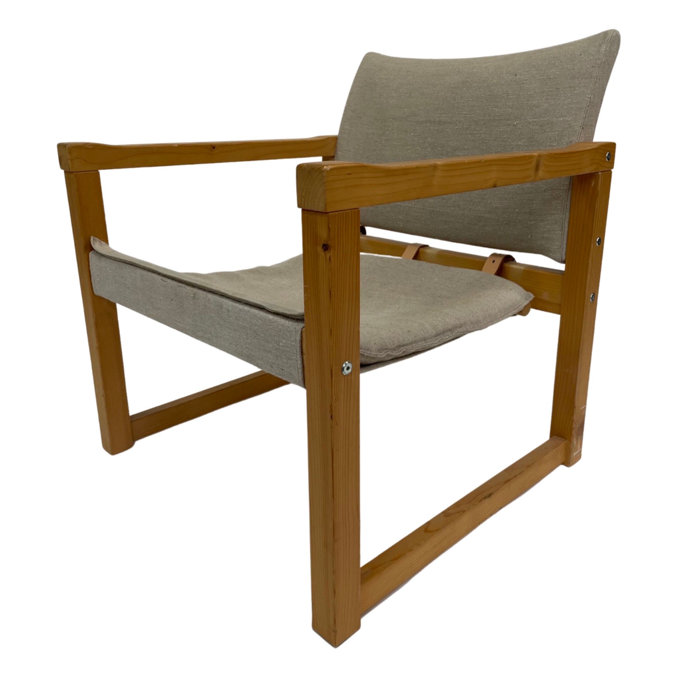 Vintage Karin Mobring Safari/Lounge Chair "Diana" - IKEA