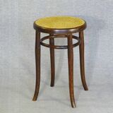 Piano stool by Thonet 1910, perfect caning