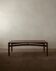 Vintage Teak Coffee Table, Mid Century Modern, Sculptural Arched Stretchers
