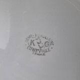 Luneville porcelain soup plate (28cm) A1