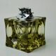 Magnifying glass lighter by Antonio Imperatore, black Murano glass, Italy, 1970