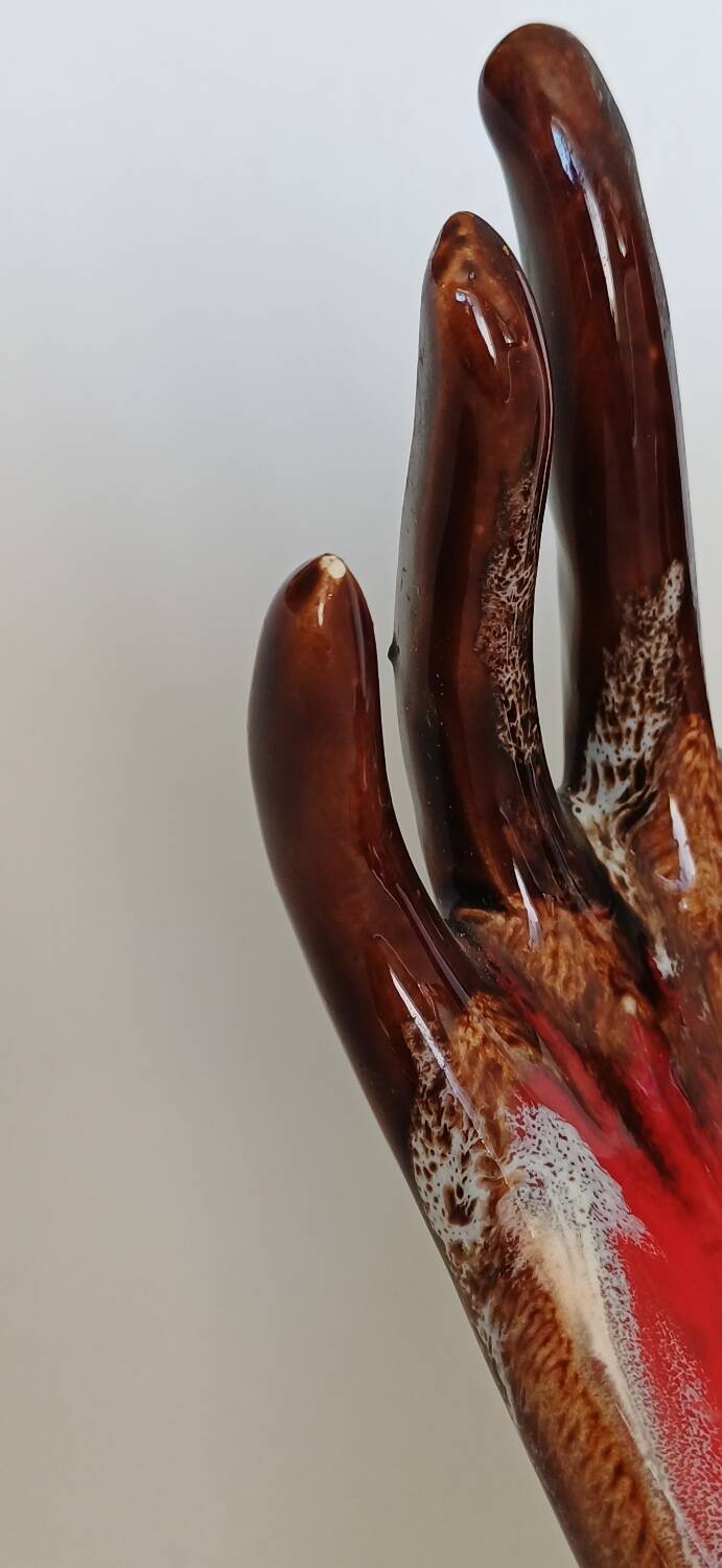 Vintage ceramic hand