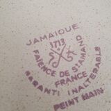 Plat en faïence de ST Amand