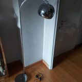 Italian chrome floor lamp 70'S