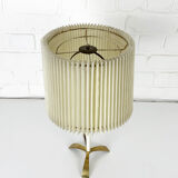 Modernist Table Lamp by J.T. Kalmar, Austria, Mid-Century Brass