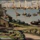 Breton landscape oil signed A. Hensel or Henset mid-20th century frame