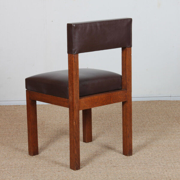 Ensemble de 4 chaises attribuées à Emiel Veranneman, 1960