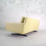 Mid-Century Scandinavian Leather Sofa, 1960s