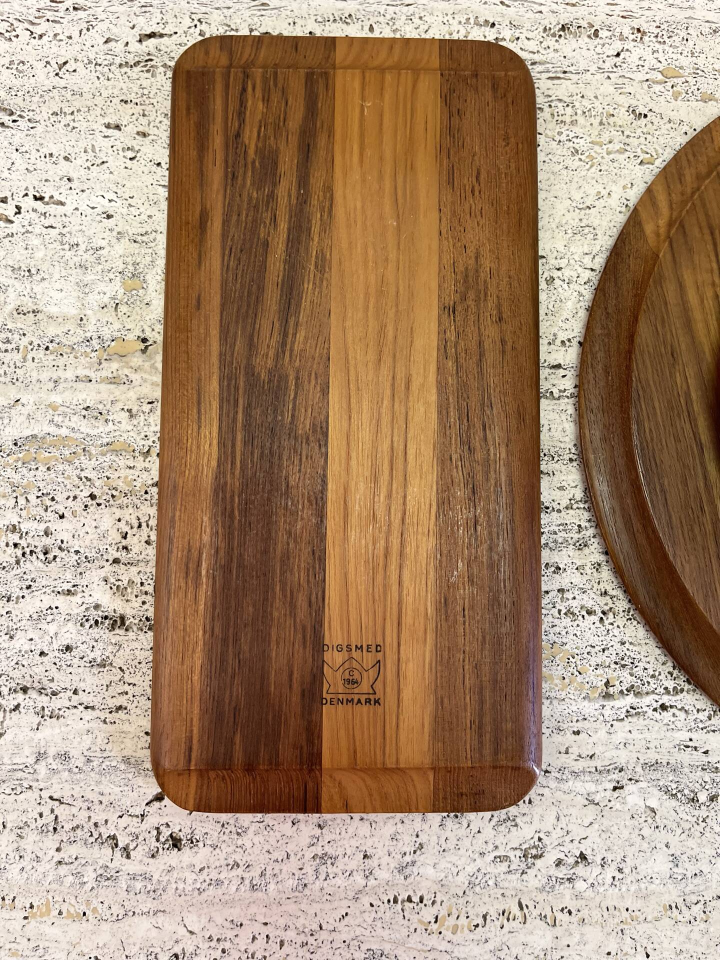 Ensemble de service en teck scandinave