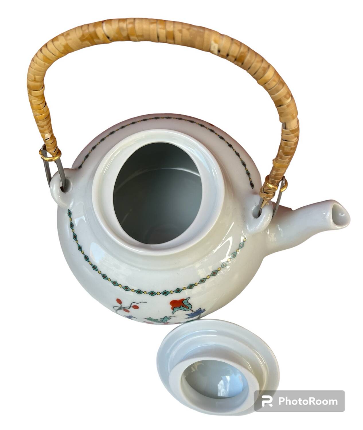 Porcelain teapot