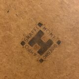 Campo & Graffi - teak vintage wall mirror - 60s mid century modern wood mirror made in italy