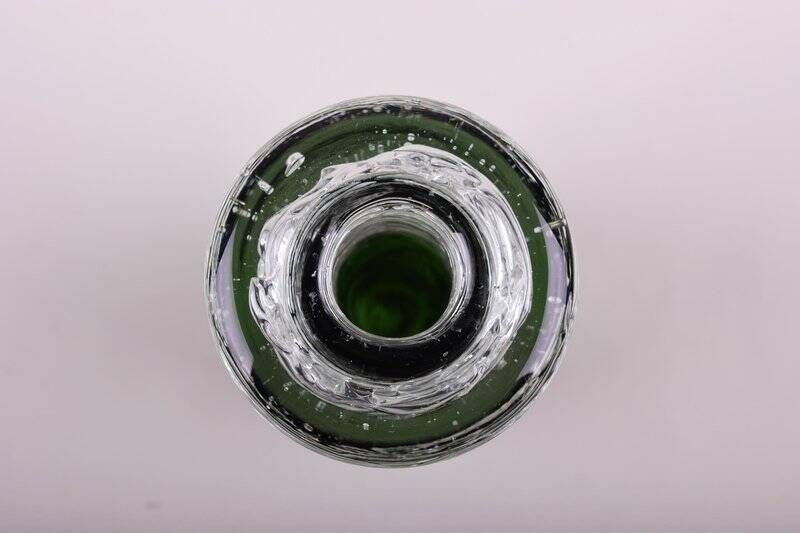 Mid-Century Vase by F. Vízner for Glasswork Škrdlovice, Czech, 1970s