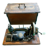 Ornate German sewing machine from the 19th century