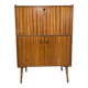 Vintage Scandinavian designer secretary in teak wood, 1960s