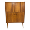 Secrétaire design vintage scandinave en bois de teck, années 60